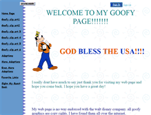 Tablet Screenshot of goofyladybug.disneyfansites.com